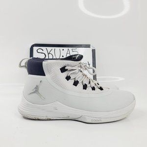 Jordan Mens Ultra Fly 2 TB 921211-011 White Basketball Sneaker Shoes Size 12.5